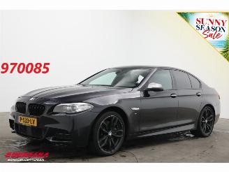 Unfallwagen BMW 5-serie M550xd Diebstahlschaden Schuifdak Memory ACC H/K Leder Camera SHZ 2015/9