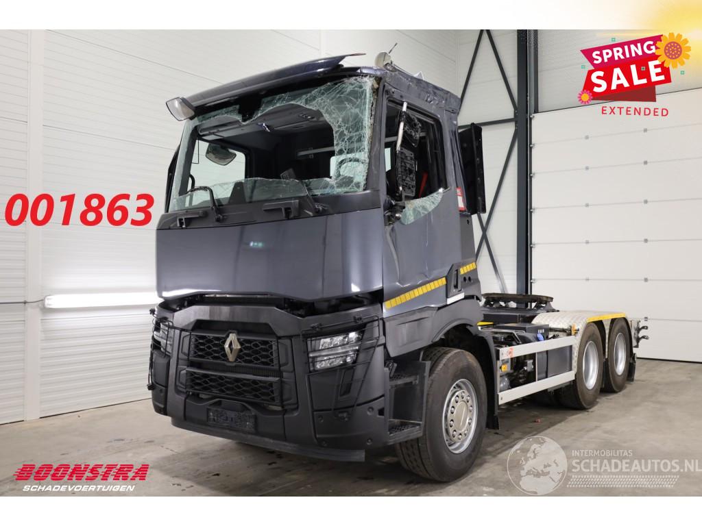 Renault  480 ACC 2X PTO Hydrauliek AJK Kip / Schiebe 6X4 144.786 km!