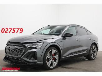 Voiture accidenté Audi Q8 55 Quattro S-line 115 kWh Pano Matrix B&O Memory 360° AHK 2023/10