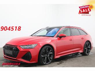 skadebil auto Audi Rs6 Avant 4.0 TFSI Quattro Dynamic+ Keramik Pano B&O HUD 360° ACC 2022/4