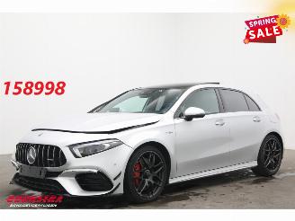 Schadeauto Mercedes A-klasse AMG 45 S 4MATIC+ Schalensitze Drivers Pack Pano Burmester 360¯ 2020/7