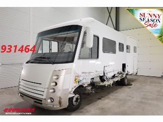 uszkodzony kampingi Niesmann+Bischoff  Flair 800 ILW 70C20 Aut. Lucht Leder Dakairco Solar TV Hefbed 2014/7