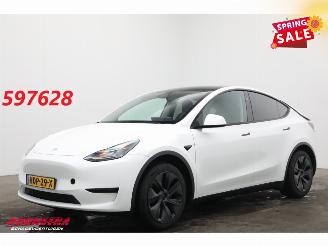damaged passenger cars Tesla Model Y Long Range RWD 75 kWh Pano LED ACC Leder Camera SHZ 2025/2