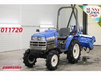 skadebil machine Iseki  TM15 11 KW Minitraktor + Frees 419 Uur 2002
