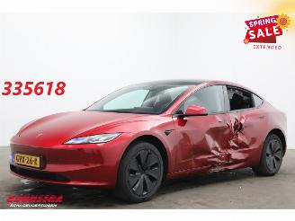 Voiture accidenté Tesla Model 3 Premium Long Range AWD 78 kWh Pano LED ACC Ventilatie Leder 2024/12