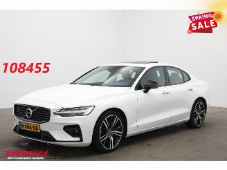 Voiture accidenté Volvo S-60 B4 R-Design MOTORSCHADEN Pano LED ACC H/K Memory LRHZ AHK 2021/12