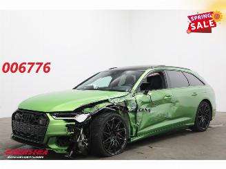 Voiture accidenté Audi A6 Avant 50 TFSIe Quattro S-Line Pano LED ACC Leder Memory HUD 360° 2023/10