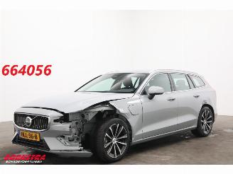 Damaged car Volvo V-60 T6 Plug-in hybrid AWD Essential Bright LED ACC Navi Camera LRHZ AHK 2025/4