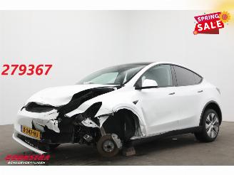 krockskadad bil auto Tesla Model Y RWD 58 kWh Pano LED ACC Leder Camera 2023/11