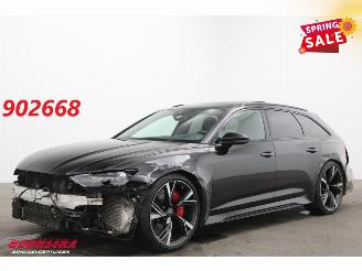 krockskadad bil auto Audi Rs6 Avant TFSI Quattro Dynamica + Pano B&O Memory Ventilatie AHK 2020/5