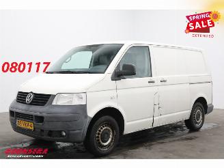 krockskadad bil auto Volkswagen Transporter 1.9 TDI 2X Schuifdeur Airco Cruise AHK 2009/1