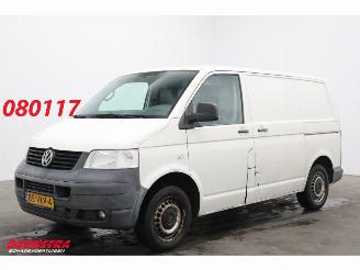 krockskadad bil bedrijf Volkswagen Transporter 1.9 TDI 2X Schuifdeur Airco Cruise AHK 2009/1