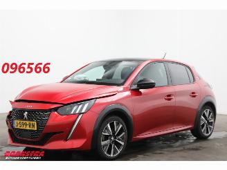 krockskadad bil auto Peugeot 208 1.2 PureTech GT-Line Apple/Android Navi Clima Cruise PDC AHK 2020/9
