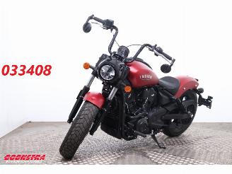 skadebil motor Indian Scout Bobber Limited ABS LED Cruise 140 km!! 2025/12