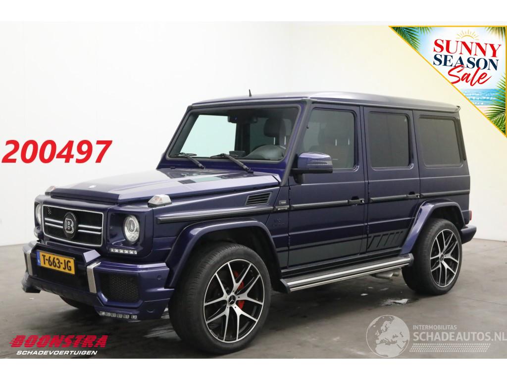 Mercedes G-klasse AMG 63 Brabus Schuifdak Leder ACC H/K Memory BiColor Leder AHK