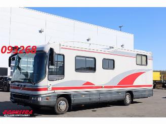krockskadad bil camper Renault  L 200 Clouliner Garage TV Douche Vaatwasser Leder AHK 1994/11