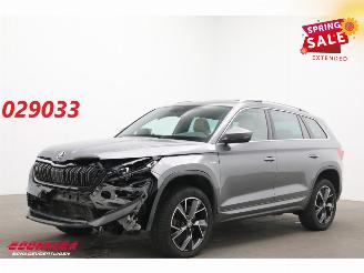 Vaurioauto  passenger cars Skoda Kodiaq 2.0 TDI 200 PK 4X4 DSG 7P. Laurin & Klement Pano LED ACC Canton Memory AHK 2023/11