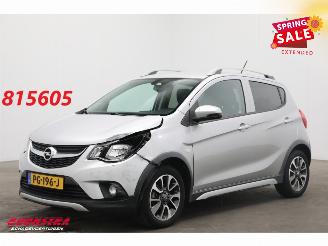 krockskadad bil auto Opel Karl 1.0 Rocks Online Edition Apple/Android Airco Cruise 29.944 km! 2017/6