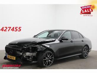 krockskadad bil auto Mercedes E-klasse 200 9G-Tronic AMG LED Navi Cruise Camera SHZ 107.525 km! 2018/2