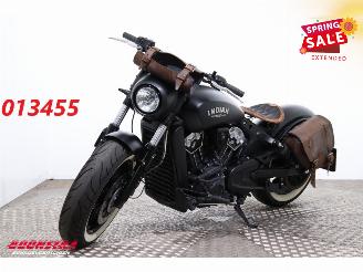 skadebil motor Indian Scout Bobber Custom Miller Exhaust ABS 2022/4