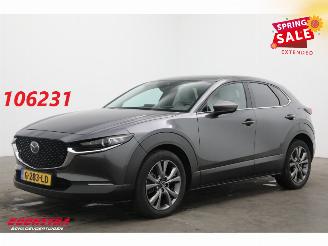 krockskadad bil auto Mazda CX-30 2.0 e-SkyActiv-X M Hybrid Luxury Bose LED ACC HUD Memory Camera LRHZ 2019/10