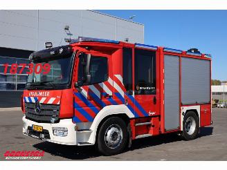 dommages camions /poids lourds Mercedes Atego 1527 Ziegler Komplett Feuerwehr 16.684 km! Euro 6 2018/11