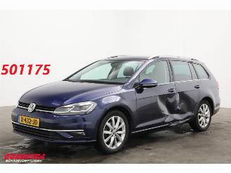krockskadad bil auto Volkswagen Golf Variant 1.5 TSI DSG Highline ACC Navi Clima SHZ PDC 2019/9
