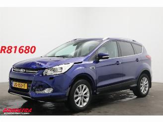krockskadad bil auto Ford Kuga 1.5 EcoBoost Titanium Navi Clima Cruise Camera SHZ 82.974 km! 2014/11