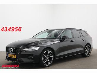 skadebil auto Volvo V-60 2.0 B3 R-Design LED ACC Apple/Android Camera LRHZ SHZ AHK 2021/1