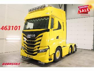 Vaurioauto  passenger cars Iveco S-way 480 Full Air Alcoa Leder ACC Standairco 6X2 Verschiebekopplung 2022/2