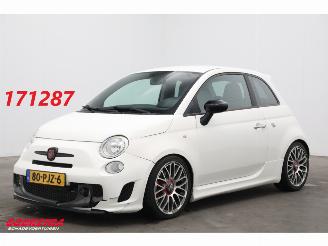 krockskadad bil auto Fiat 500 1.4-16V Abarth Leder Clima Bluetooth 2008/8
