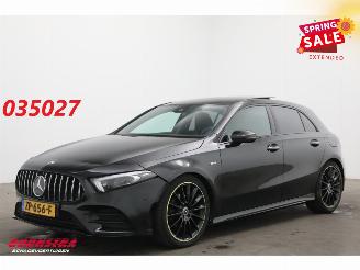 uszkodzony samochody osobowe Mercedes A-klasse 180 d Launch Edition 7G-Tronic AMG Pano LED Memory Camera SHZ 2018/11