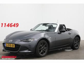 Vaurioauto  passenger cars Mazda MX-5 1.5 SkyActiv-G 131 GT-M Leder Navi Clima Cruise SHZ PDC 2016/6