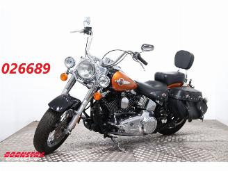 krockskadad bil auto Harley-Davidson Xjs FLSTC Heritage Softail Classic 9.619 Mijl! 2016/7