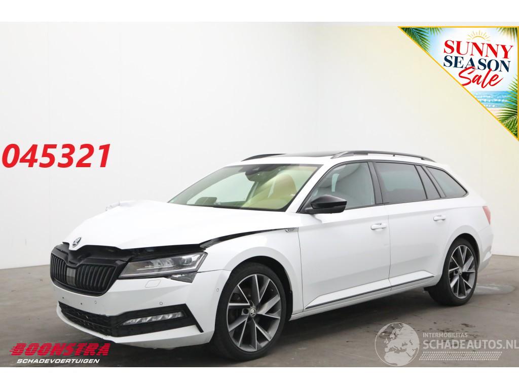 Skoda Superb Combi 2.0 TDI 200 PK DSG SportLine LED ACC Virtual Camera LRHZ AHK