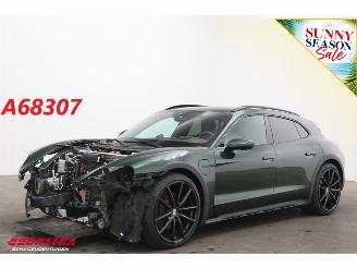 Auto incidentate Porsche Taycan 4S 105 kWh Teilediebstahl Pano HUD Sport Chrono PASM PDLS+ Bose 360° 2024/9