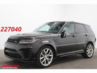 uszkodzony samochody osobowe Land Rover Range Rover sport SVR 5.0 V8 Pano LED Memory Meridian Camera 2022/10