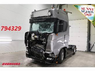 skadebil vrachtwagen Scania S 590 Full Air Alcoa Standairco Retarder ACC 22.637 km! 2025/10