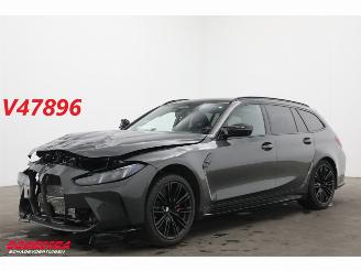 krockskadad bil auto BMW M3 Touring Competition xDrive ACC Carbon HUD H/K 360° Memory 2.819 km! 2025/9