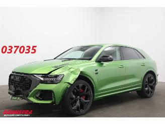 krockskadad bil auto Audi RS Q8 4.0 TFSI Quattro Dynamic Keramik Pano ACC B&O Ventilatie Memory 2021/6