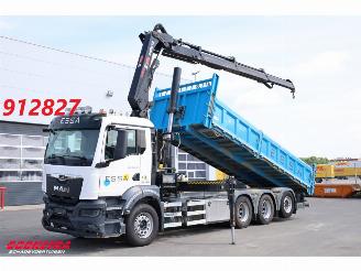 uszkodzony ciężarówki MAN TGS 35.510 8X4 Kipper Hiab X-Hipro 232 E-3 119.097 km! 2023/3