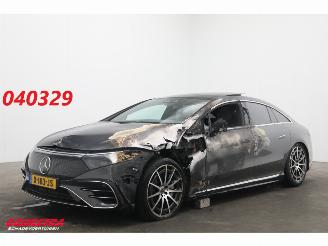 Vaurioauto  passenger cars Mercedes EQS 450+ AMG Line 108 kWh Pano LED ACC Burmester Memory Camera AHK 2023/11