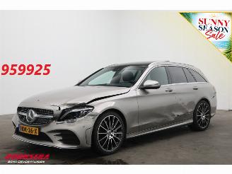 Schadeauto Mercedes C-klasse Estate 300 PremiumPlus AMG Line Cruise Clima Navi Leder SHZ Camera PDC 2019/9