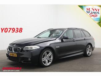 Unfallwagen BMW 5-serie Touring 520d Aut M-Sport Fahrbereit Navi Leder Memory SHZ Camera PDC 2012/10