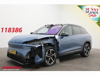 krockskadad bil auto Nio I-10 100 kWh !Ohne Batterie! HUD ACC Clima Navi Memory Leder SHZ Camera 360° PDC 2024/2