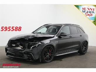 uszkodzony samochody osobowe Mercedes GLC 63 S AMG 4MATIC+ Pano LED ACC Burmester 360° HUD Memory 2019/3