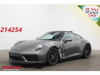 Auto incidentate Porsche 911 992 3.0 Carrera 4 GTS PDK Schuifdak Sport Chrono PDLS PASM ACC Camera 2022/6