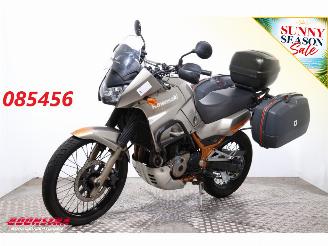 occasione motocicli Kawasaki KLE 500 3X Koffer Heizgriffe Orig. NL! 2005/7
