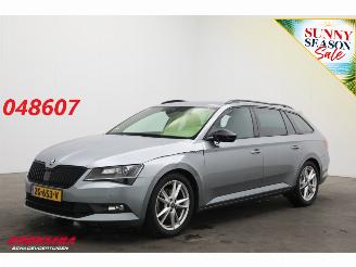 krockskadad bil auto Skoda Superb Combi 1.5 TSI DSG ACT Sportline Canton SHZ Navi Apple/Android Camera PDC AHK 2019/5