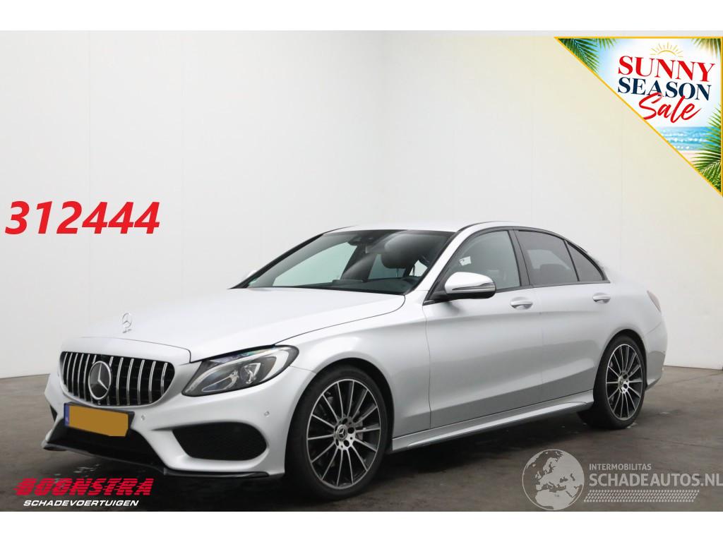 Mercedes C-klasse 300 Prestige AMG ACC Navi Clima Leder SHZ Camera PDC Bluetooth